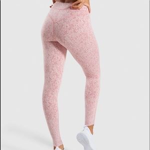 Gymshark Fleur Texture Leggings Size XL